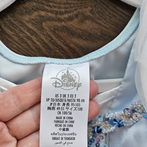 Disney Blue Princess Costume - Picture 5 of 6